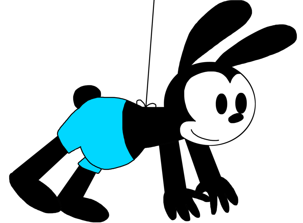 Pinata clipart drawing. Oswald the lucky rabbit