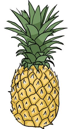 Free clip art hair. Pineapple clipart