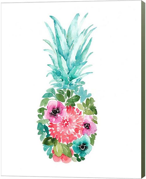 I by elise engh. Pineapple clipart floral