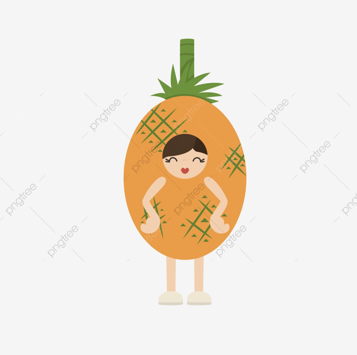 pineapple clipart kid