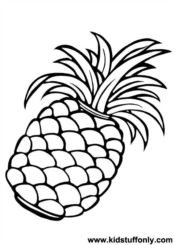 pineapple clipart kid