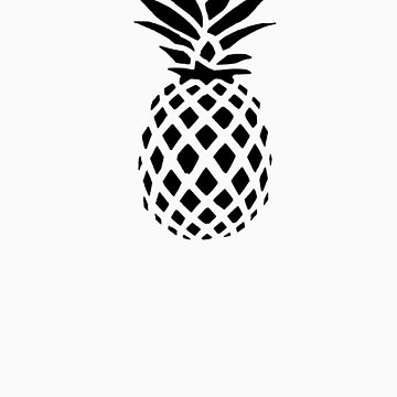 pineapple clipart silhouette
