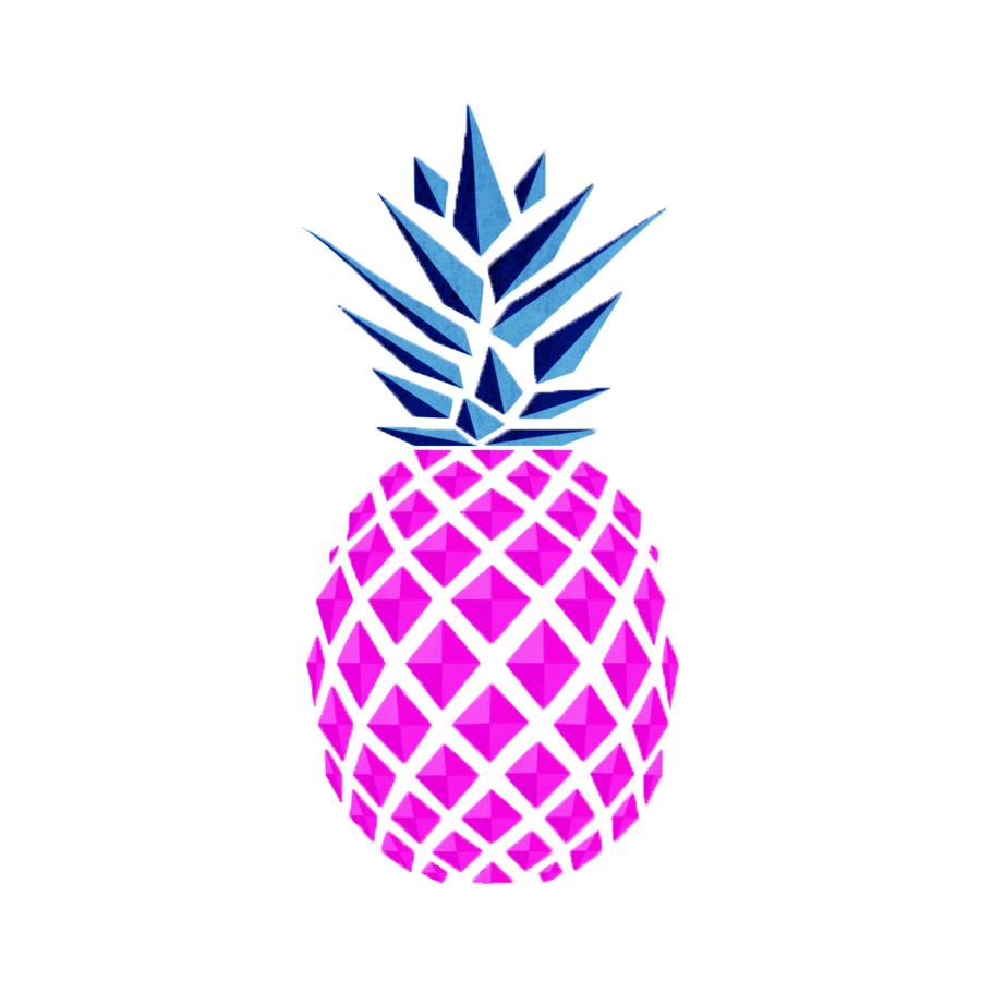 pineapple clipart symmetrical