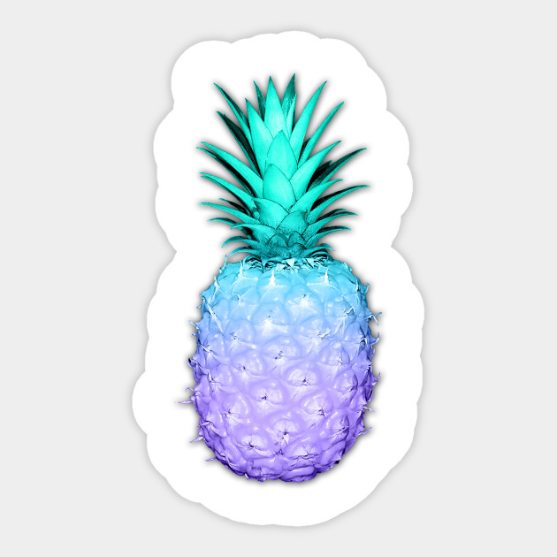 pineapple clipart teal