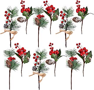 pinecone clipart holiday greenery