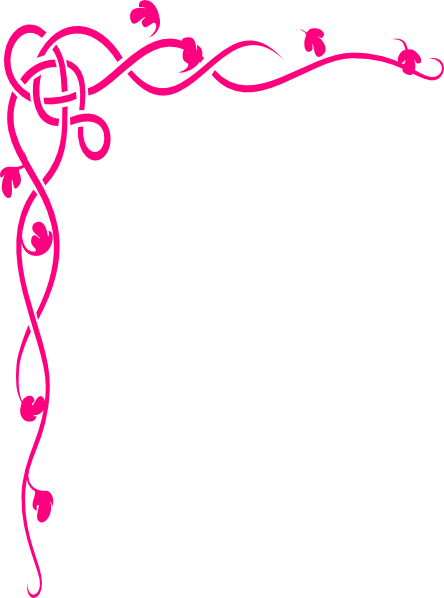 Pink border png.  borders for free