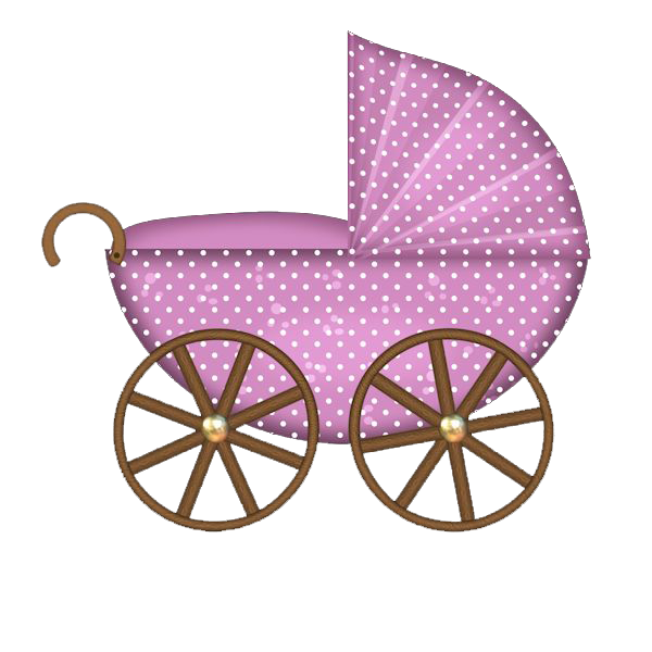 Pink clipart baby carriage, Pink baby carriage Transparent FREE for ...