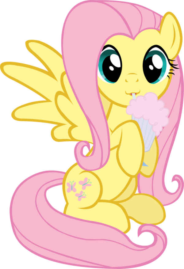 Pink clipart milkshake. Image my little pony