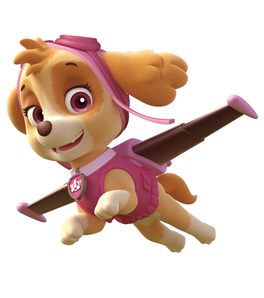 Pink clipart paw patrol. About skye is a