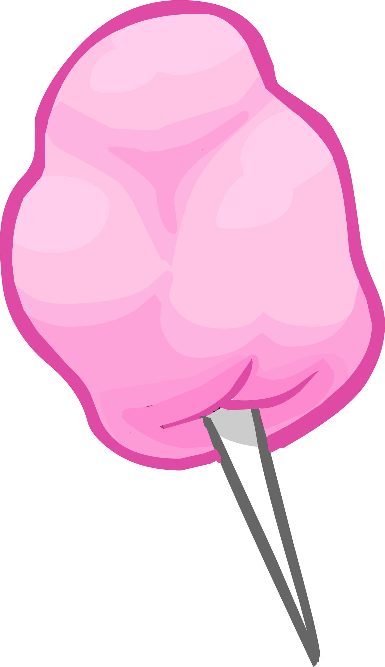 pink clipart rolling pin