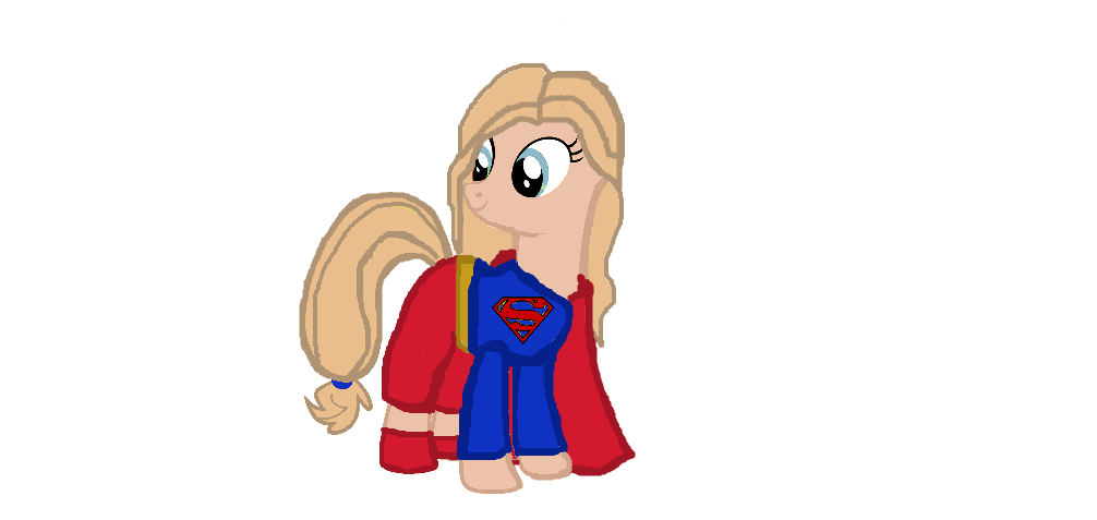 pink clipart supergirl