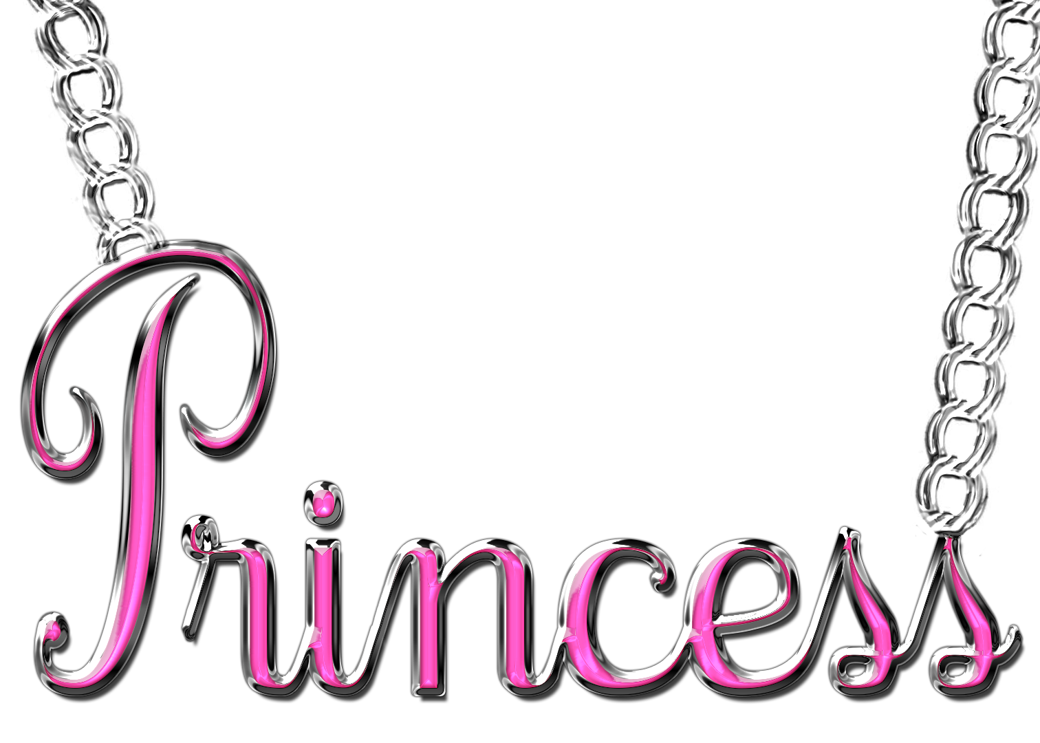 princess clipart font