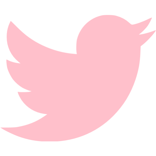 Icon free social icons. Pink twitter png