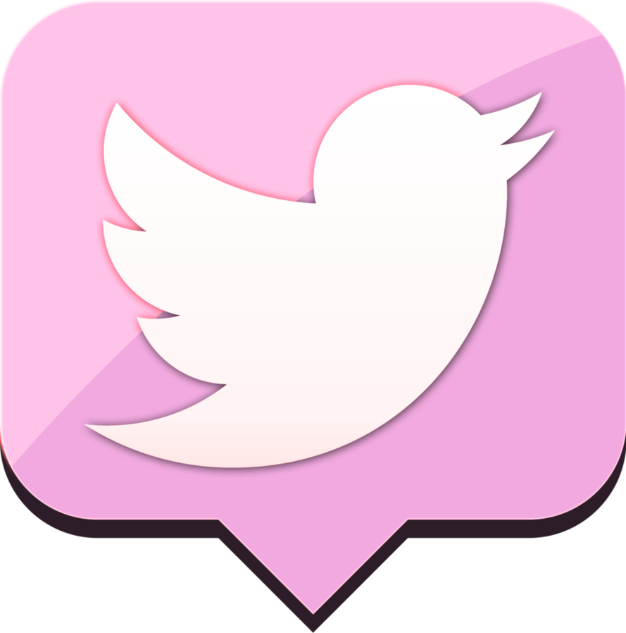 Icon by selviiwd on. Pink twitter png
