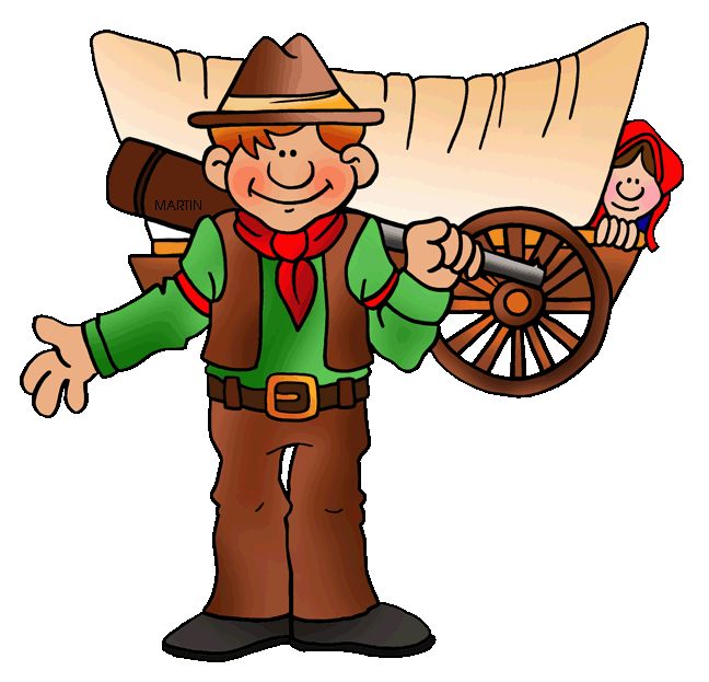 Free pioneer cliparts download. Wagon clipart settler