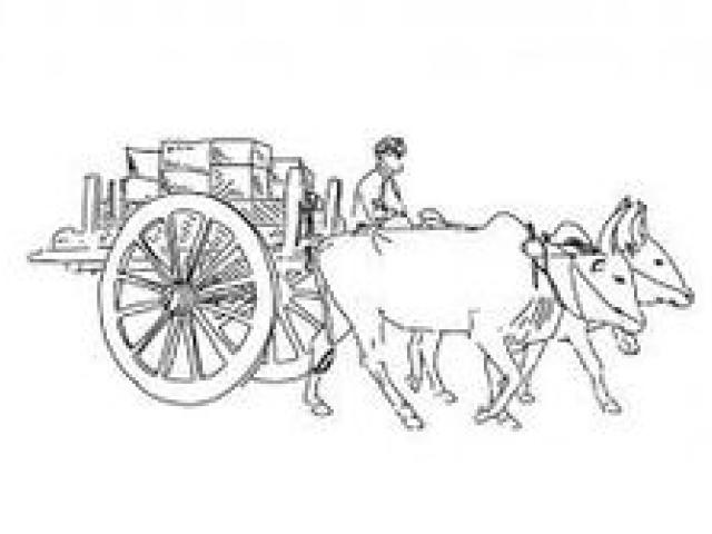 Free download clip art. Pioneer clipart bullock cart
