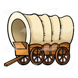 pioneer clipart covered wagon