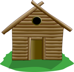 pioneer clipart log home