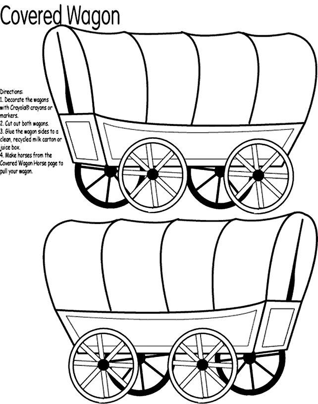 Covered free download best. Wagon clipart manifest destiny
