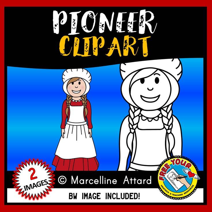 pioneer clipart westward expansion