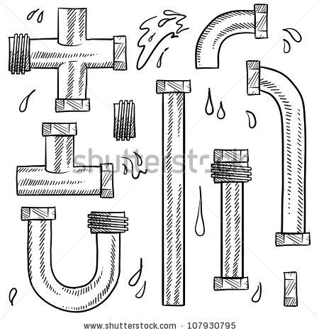 pipe clipart drawn