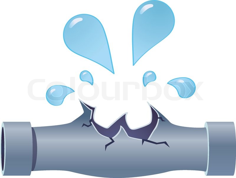 pipe clipart leaky pipe
