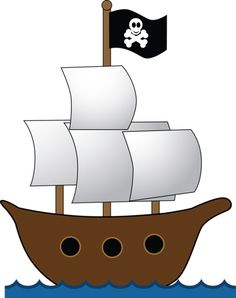 battle clipart pirate ship
