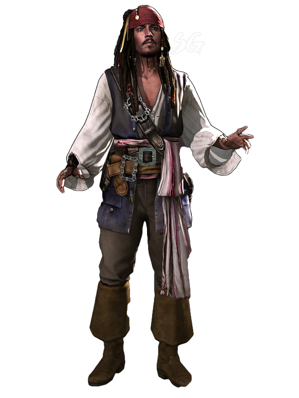 pirate clipart captain jack sparrow