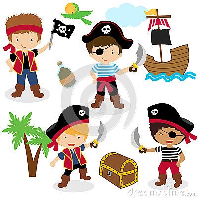 pirate clipart childrens