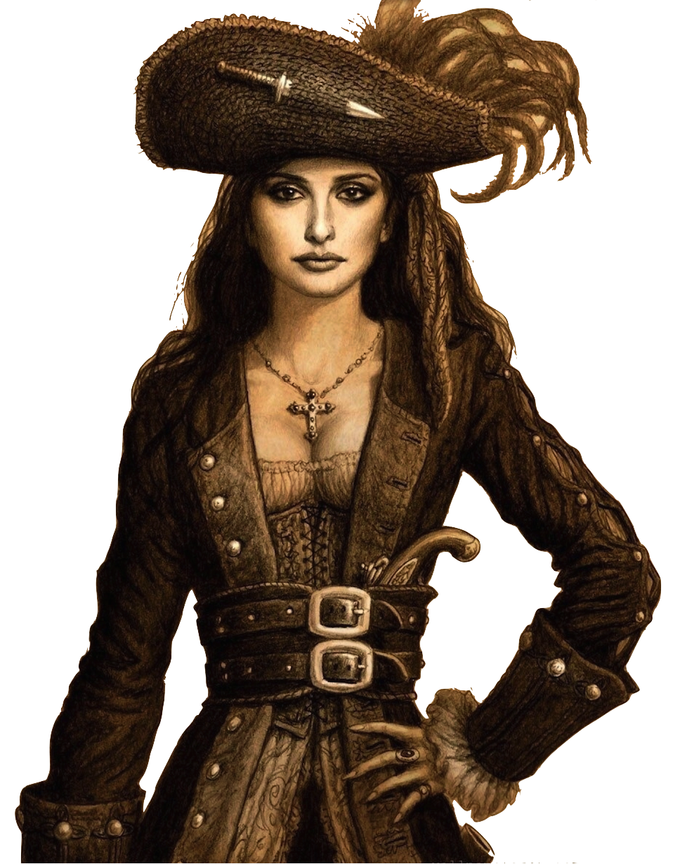 pirate clipart female pirate