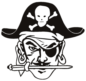 pirates clipart head