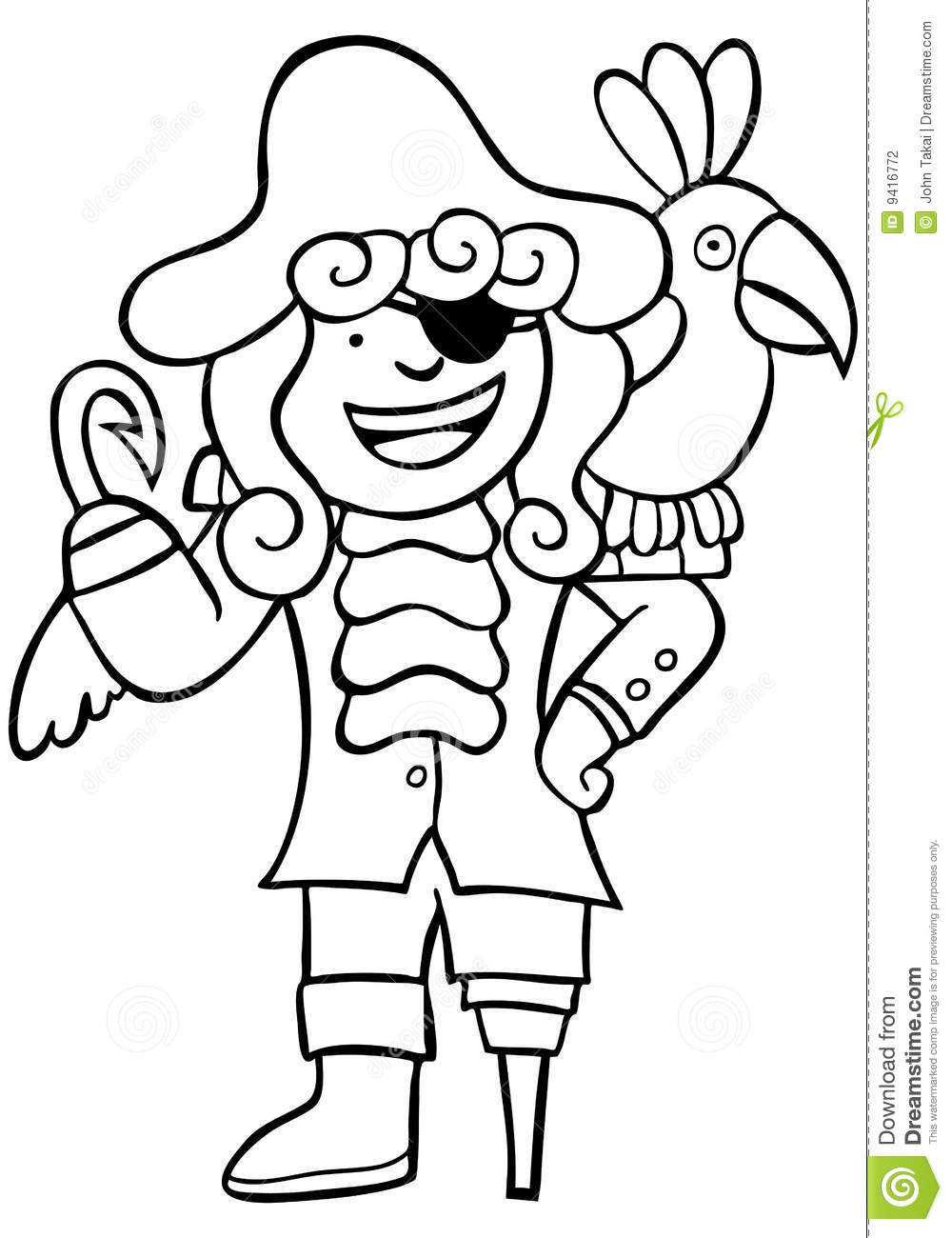 pirates clipart outline