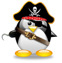 Makes sense penguins pirates. Pirate clipart penguin
