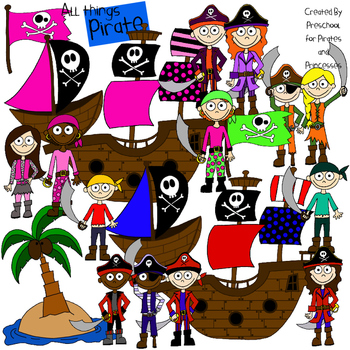 pirates clipart preschool