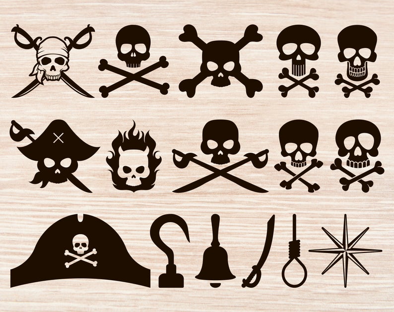 pirate clipart tool