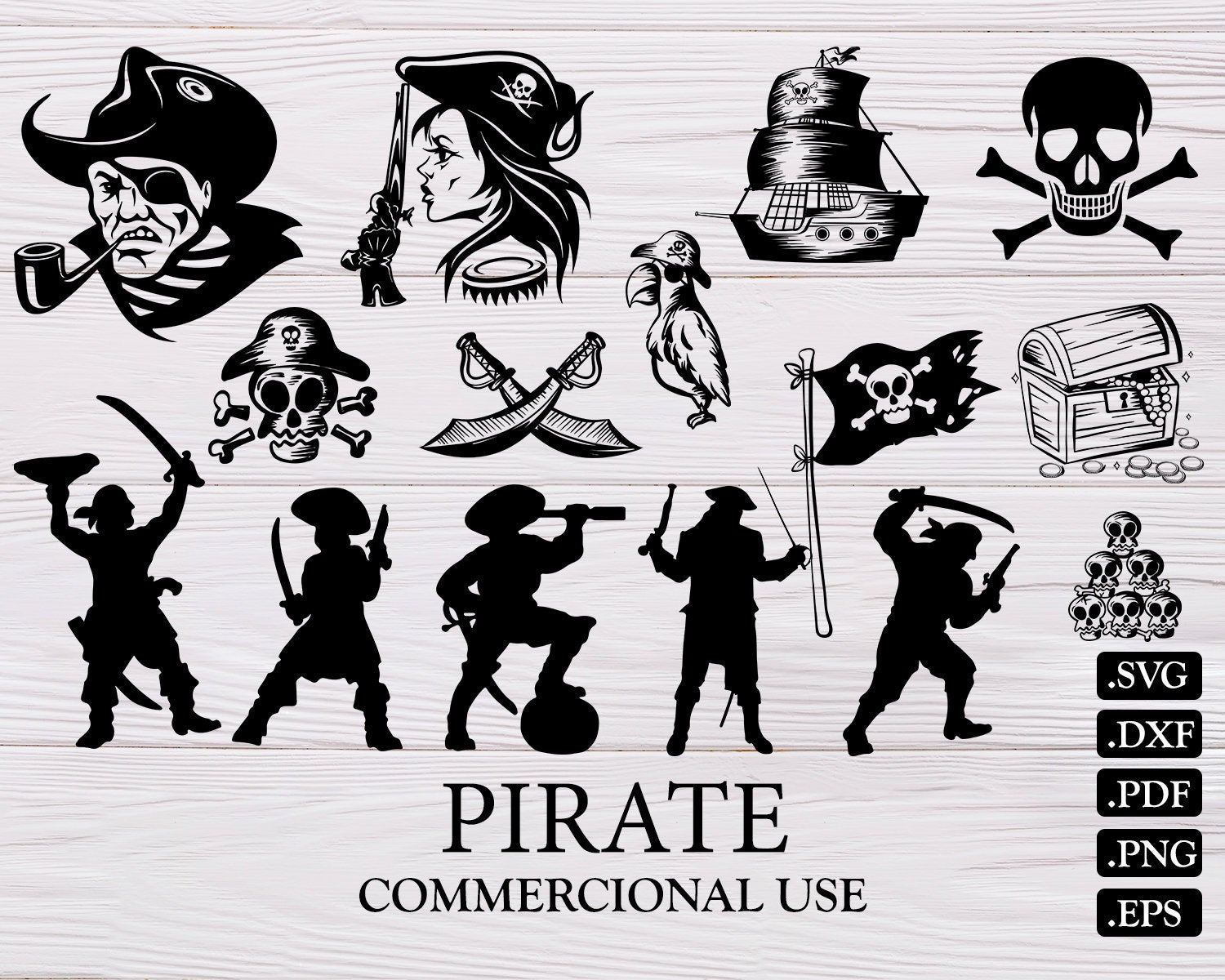 pirate clipart tool