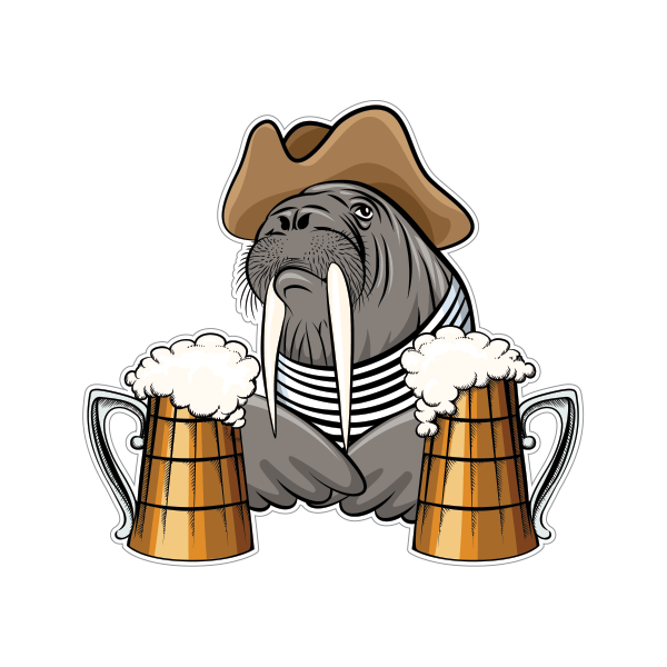 pirates clipart drinking