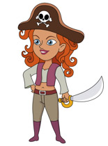 Pirates clipart female pirate. Free clip art pictures