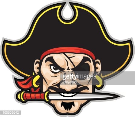pirates clipart head