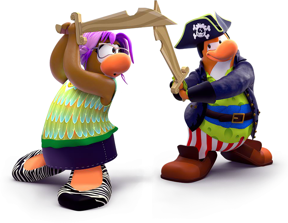 pirates clipart penguin