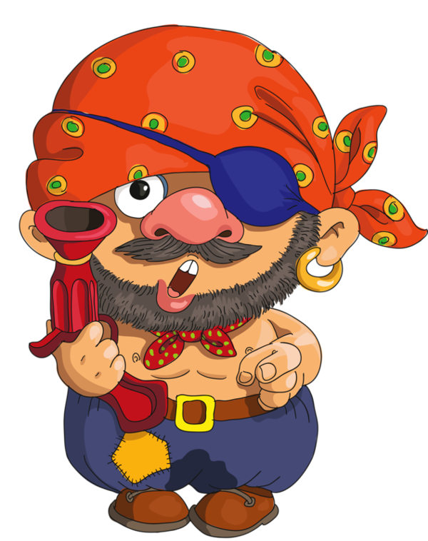 People illustration individual . Pirates clipart person