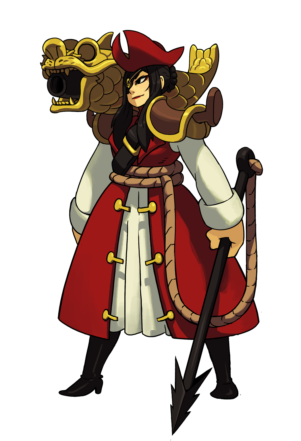 Pirate clipart shovel. Baozhai from indivisible know