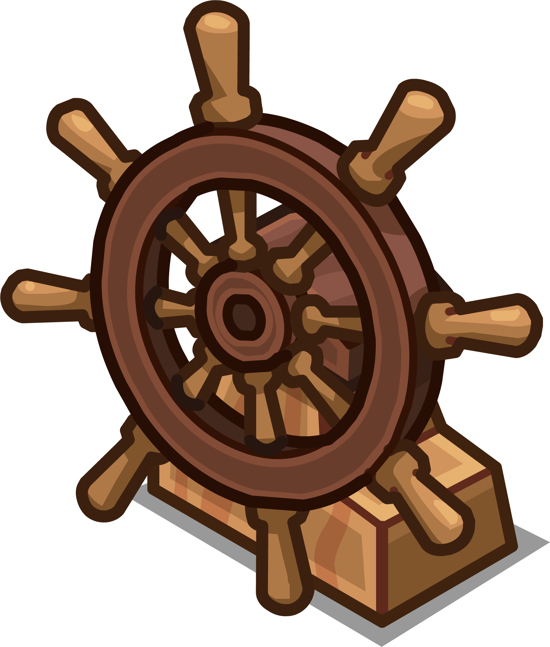 pirates clipart wheel