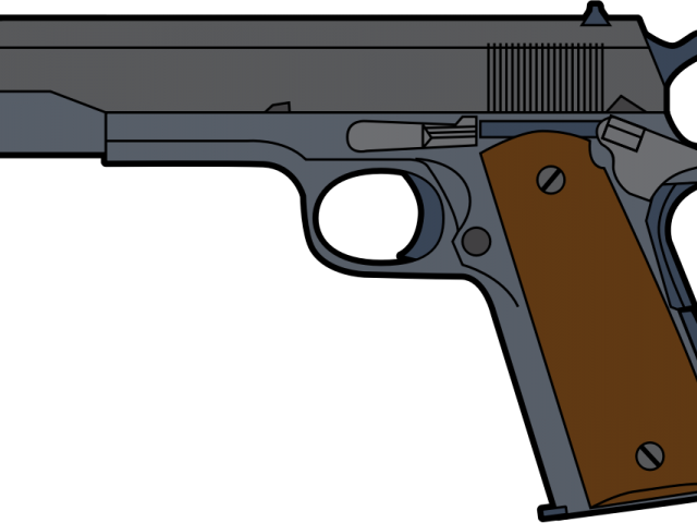 Pistol clip art topplabs. White clipart gun