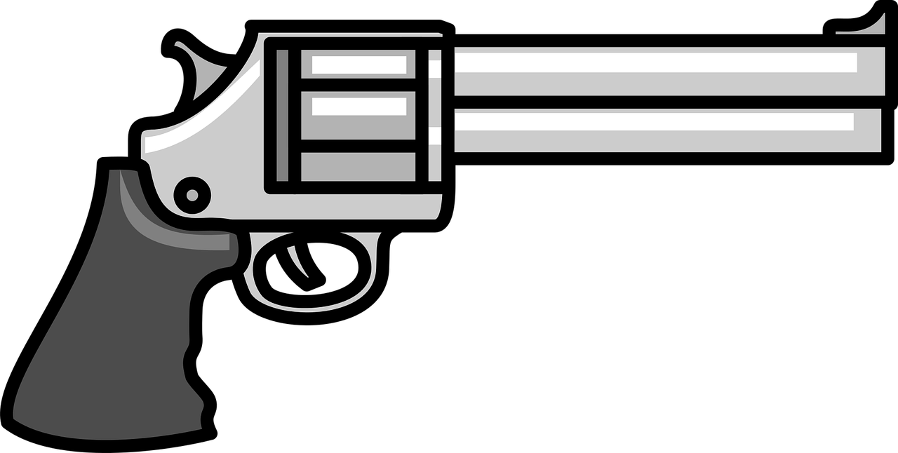 pistol clipart comic