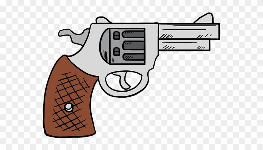 pistol clipart drawing