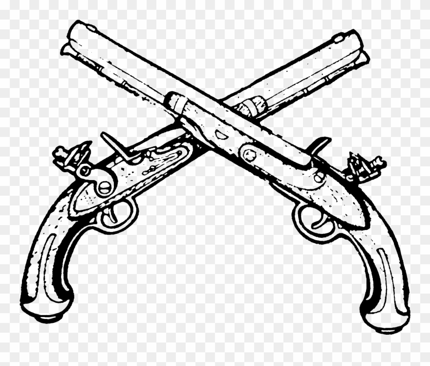 pistol clipart flintlock