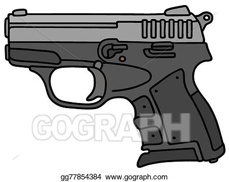 pistol clipart small gun