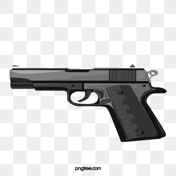 Png psd and with. Pistol clipart vector