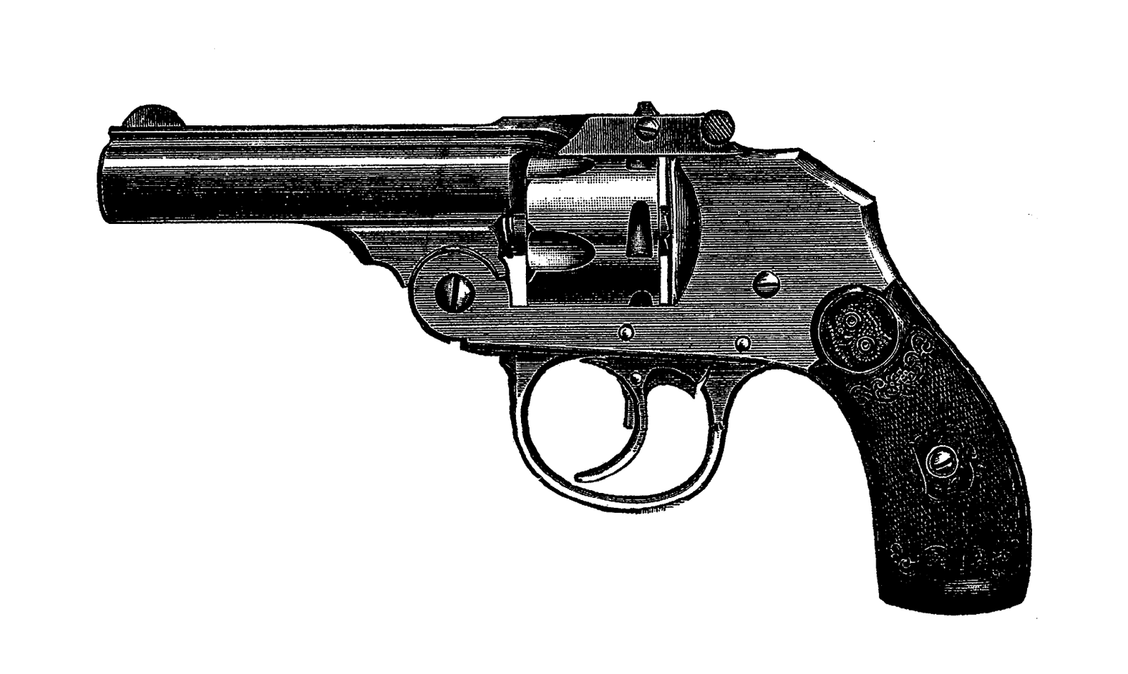 pistol clipart vintage pistol